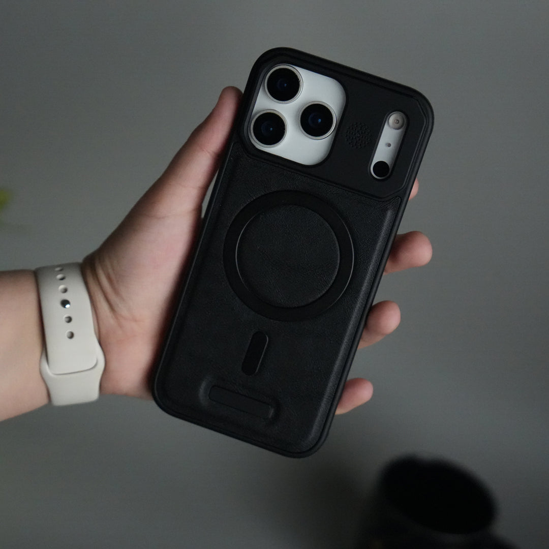 iPhone 17 Pro Max Cover Frameless PU Leather Case