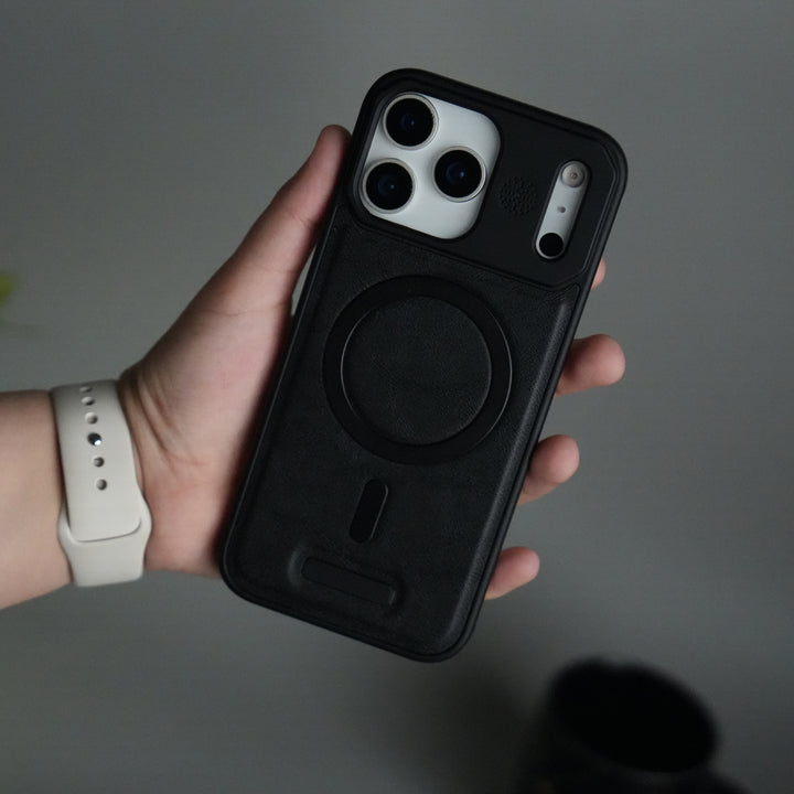 iPhone 17 Pro Max Cover Frameless PU Leather Case