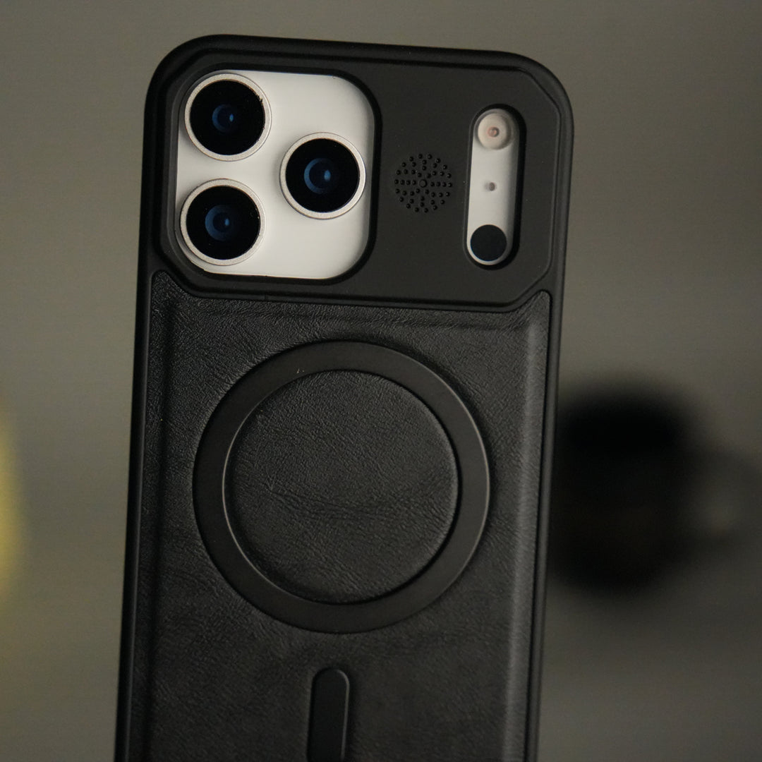 iPhone 17 Pro Max Cover Frameless PU Leather Case