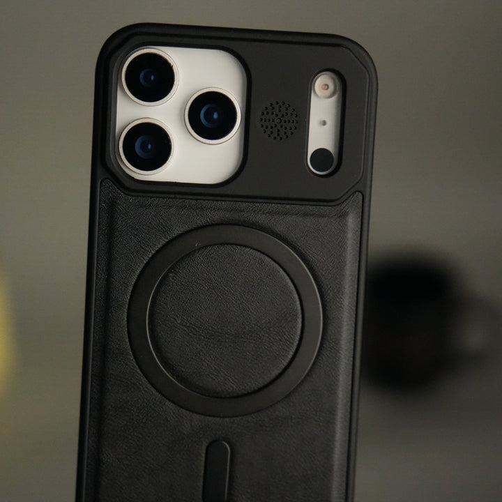 iPhone 17 Pro Max Cover Frameless PU Leather Case