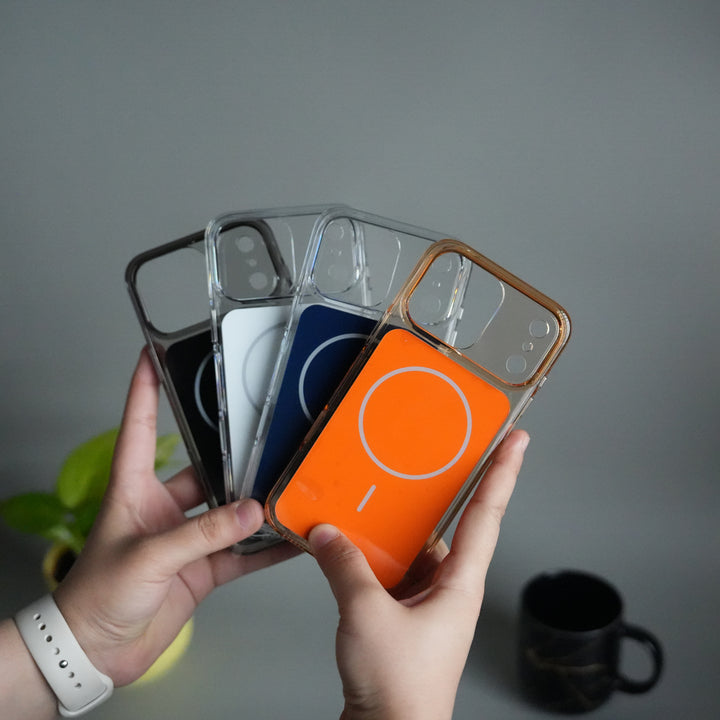 iPhone 17 Pro Crystal Series Hard Transparent MagSafe Case