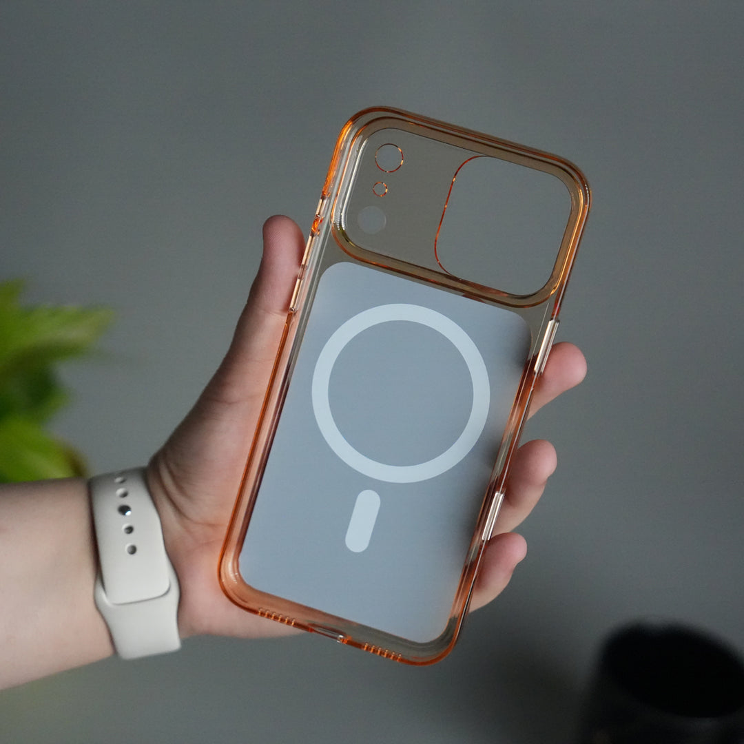 iPhone 17 Pro Crystal Series Hard Transparent MagSafe Case