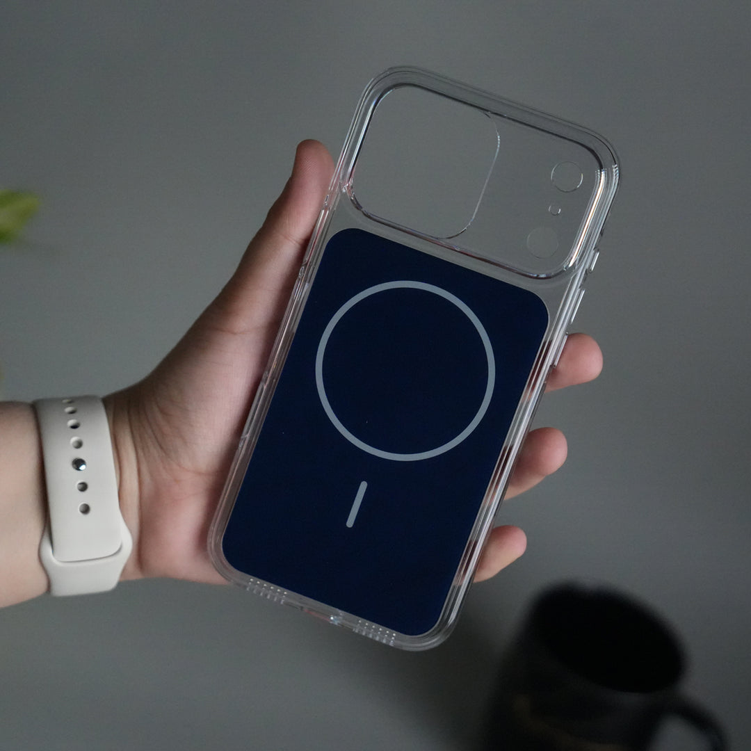 iPhone 17 Pro Crystal Series Hard Transparent MagSafe Case