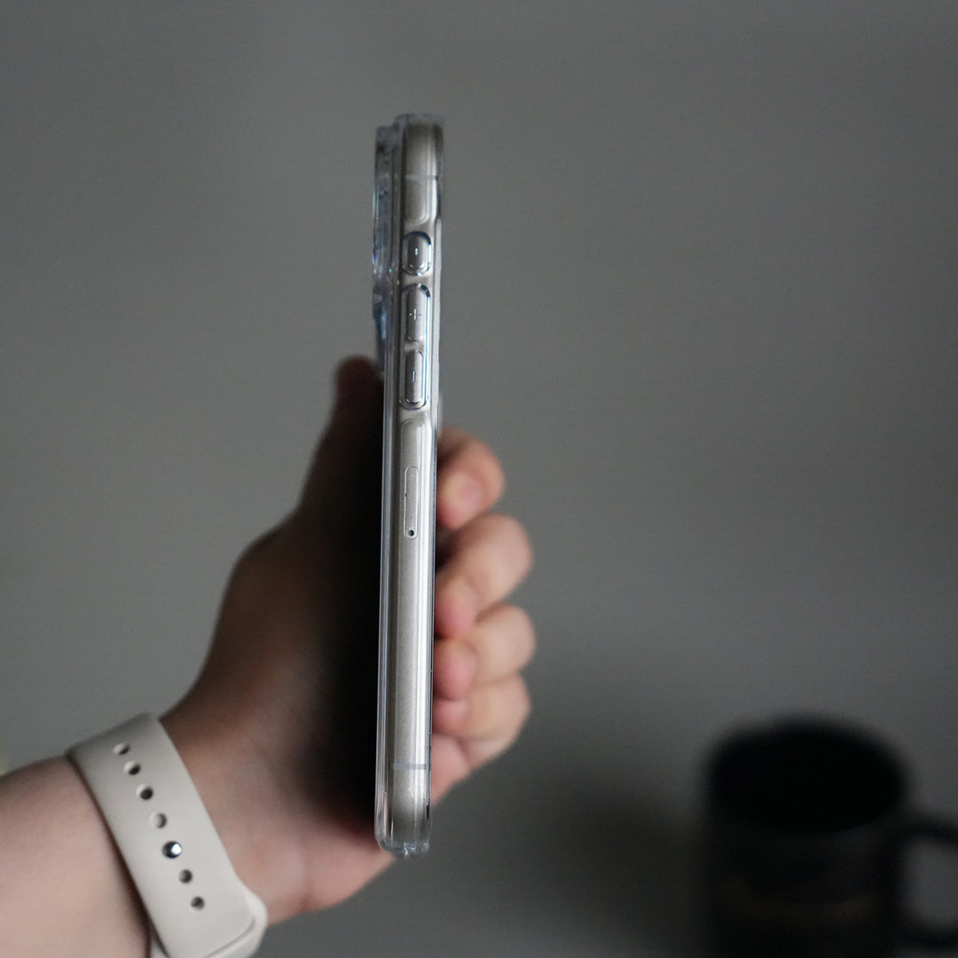 iPhone 17 Pro Crystal Series Hard Transparent MagSafe Case