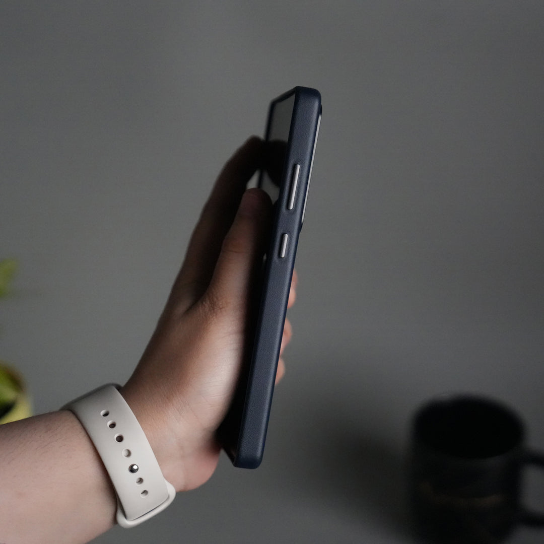 Galaxy S25 Ultra PU Leather Case with Metal Camera Frame & 360° Rotating Metal Stand