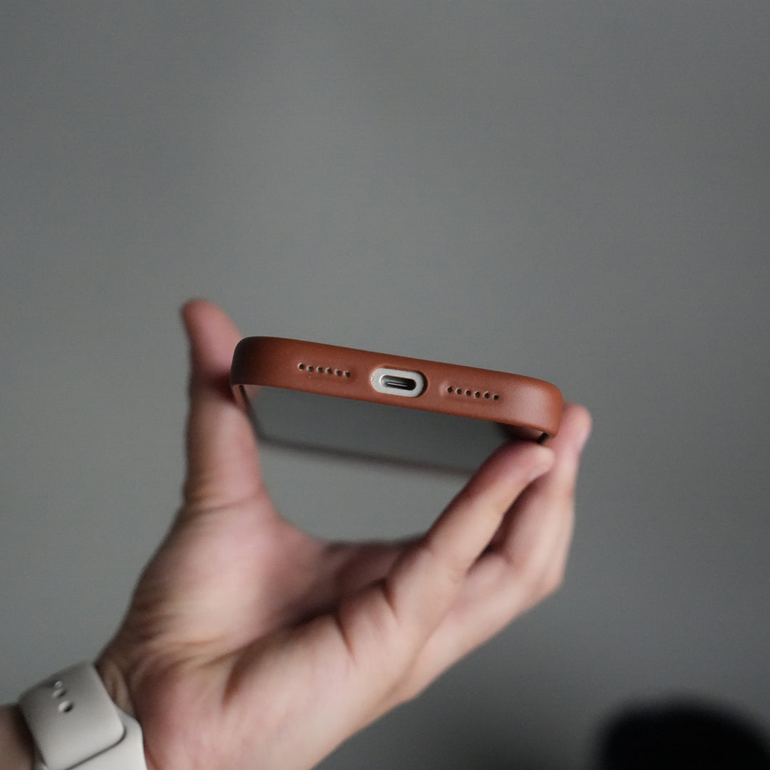 iPhone 17 Pro PU Leather Case with Metal Camera Frame & 360° Rotating Metal Stand