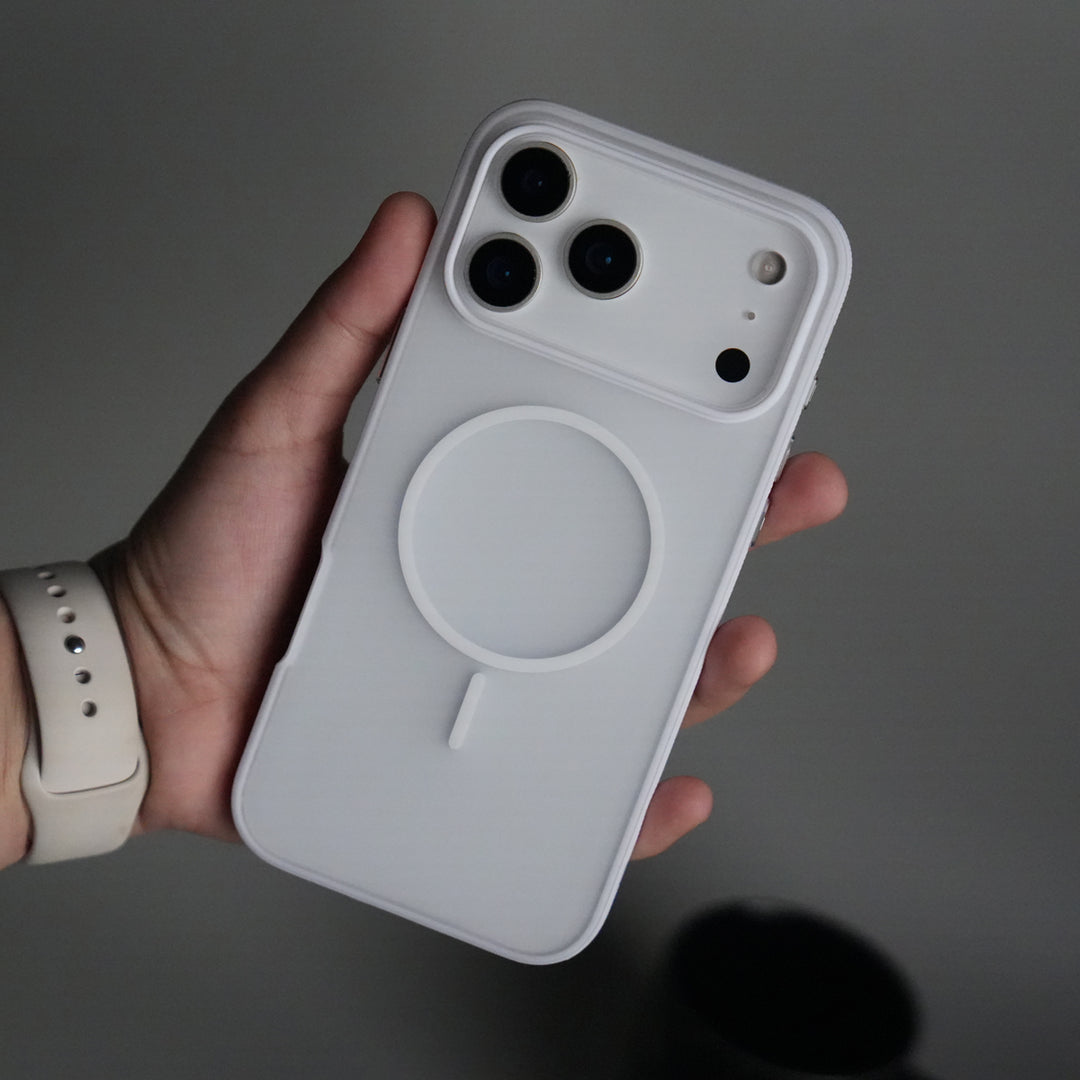 iPhone 17 Pro Soft Touch MagSafe Case | Matte Finish with Color Camera Frame