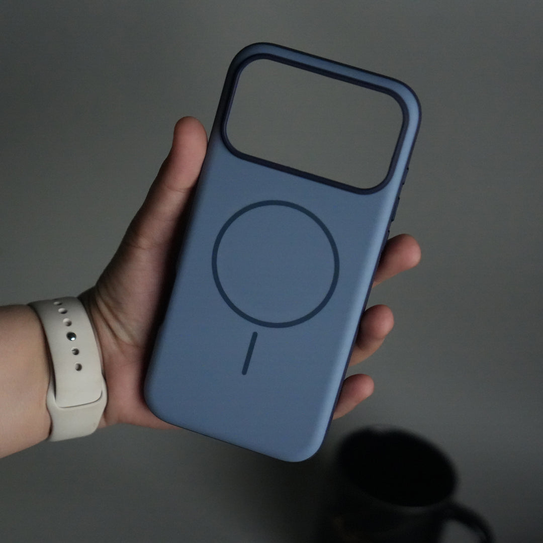 iPhone 17 Pro Soft Touch MagSafe Case | Matte Finish with Color Camera Frame