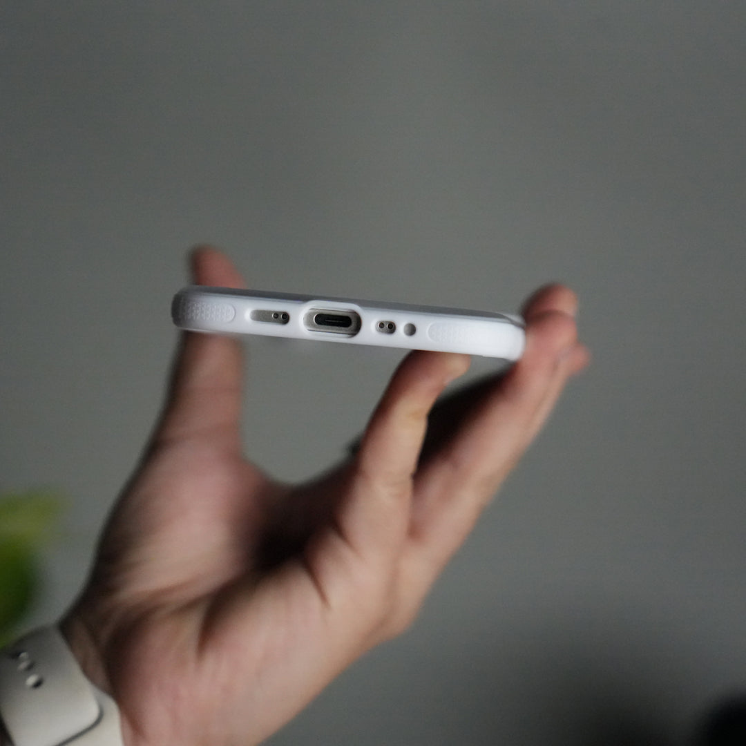 iPhone 17 Air Soft Touch MagSafe Case | Matte Finish with Color Camera Frame