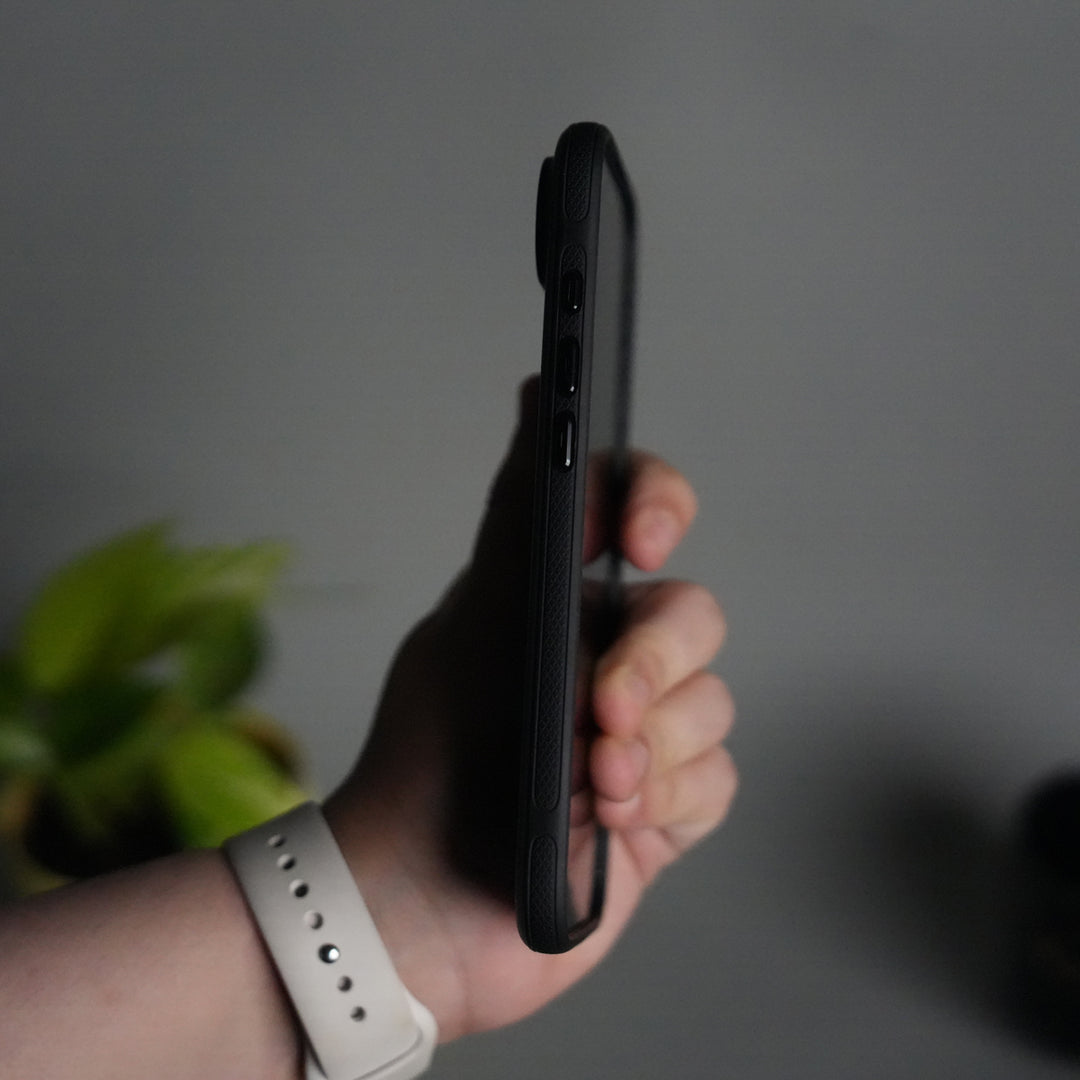 iPhone 17 Air Soft Touch MagSafe Case | Matte Finish with Color Camera Frame