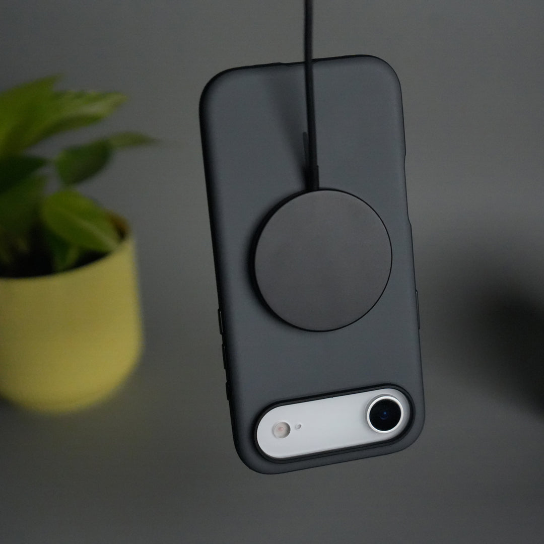 iPhone 17 Air Soft Touch MagSafe Case | Matte Finish with Color Camera Frame