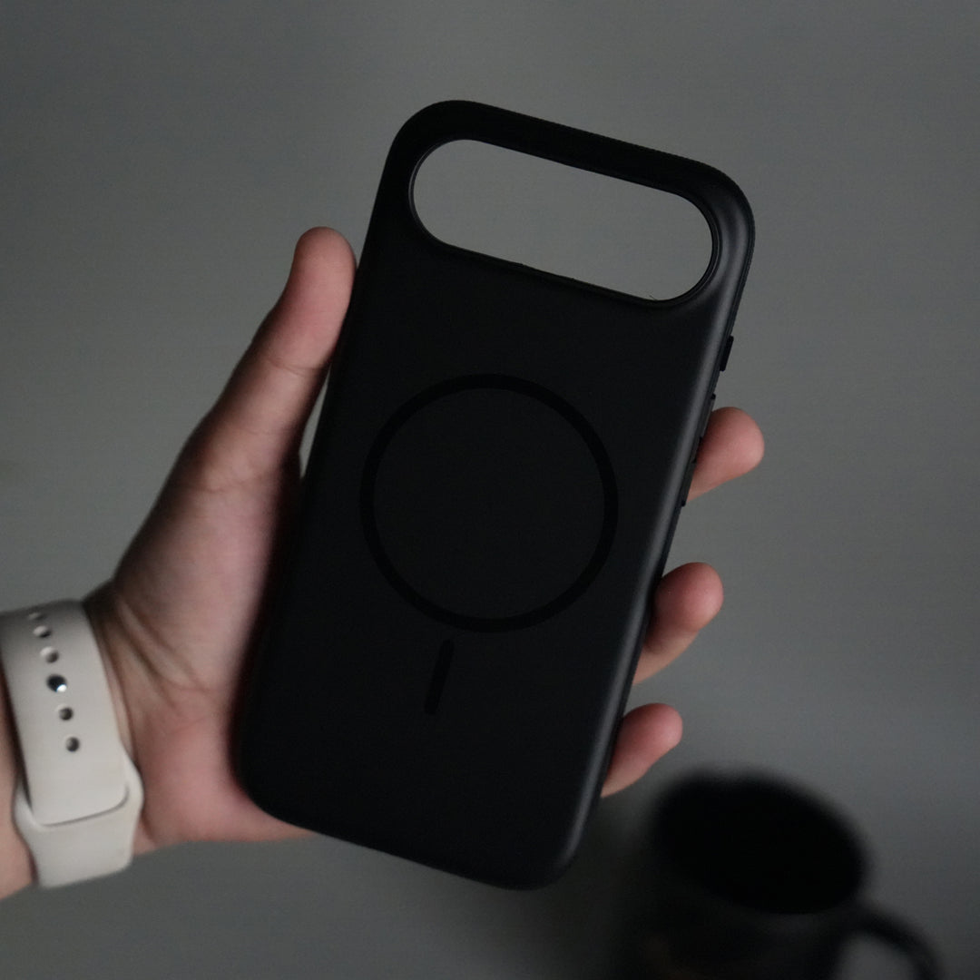 iPhone 17 Air Soft Touch MagSafe Case | Matte Finish with Color Camera Frame