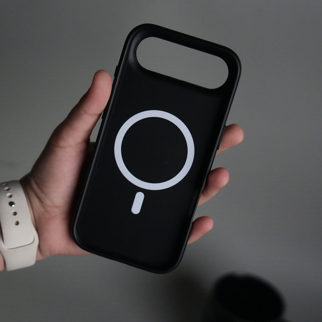 iPhone 17 Air Soft Touch MagSafe Case | Matte Finish with Color Camera Frame