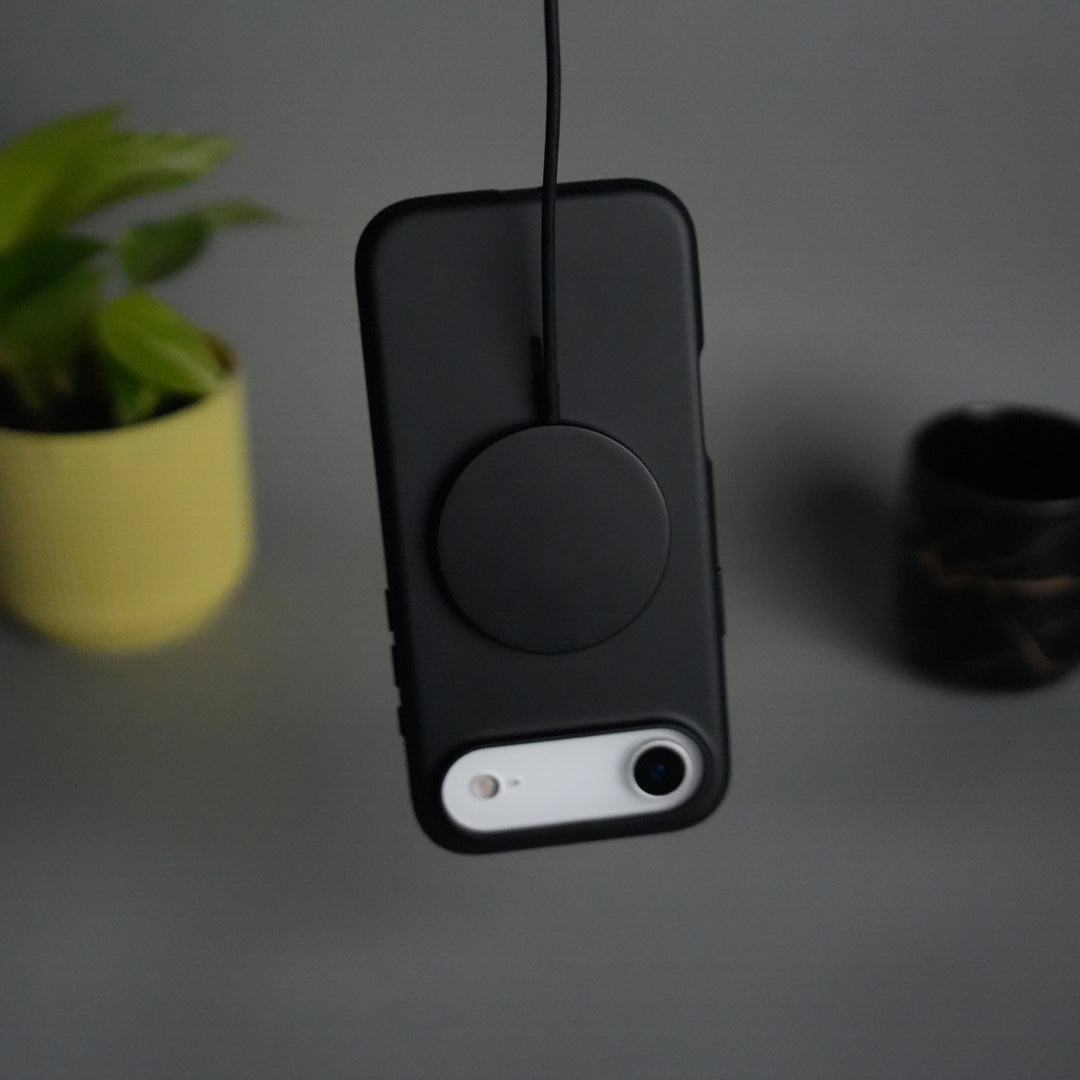 iPhone 17 Air Soft Touch MagSafe Case | Matte Finish with Color Camera Frame