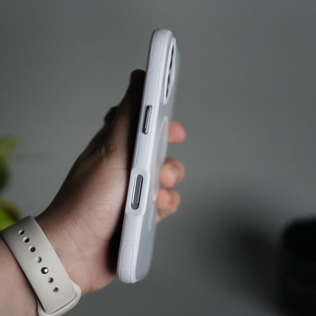 iPhone 17 Soft Touch MagSafe Case | Matte Finish with Color Camera Frame