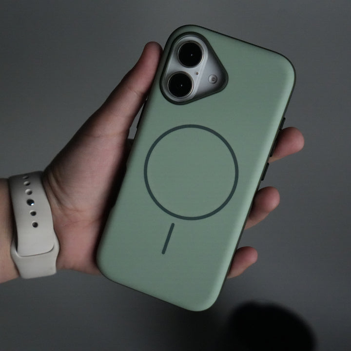 iPhone 17 Soft Touch MagSafe Case | Matte Finish with Color Camera Frame