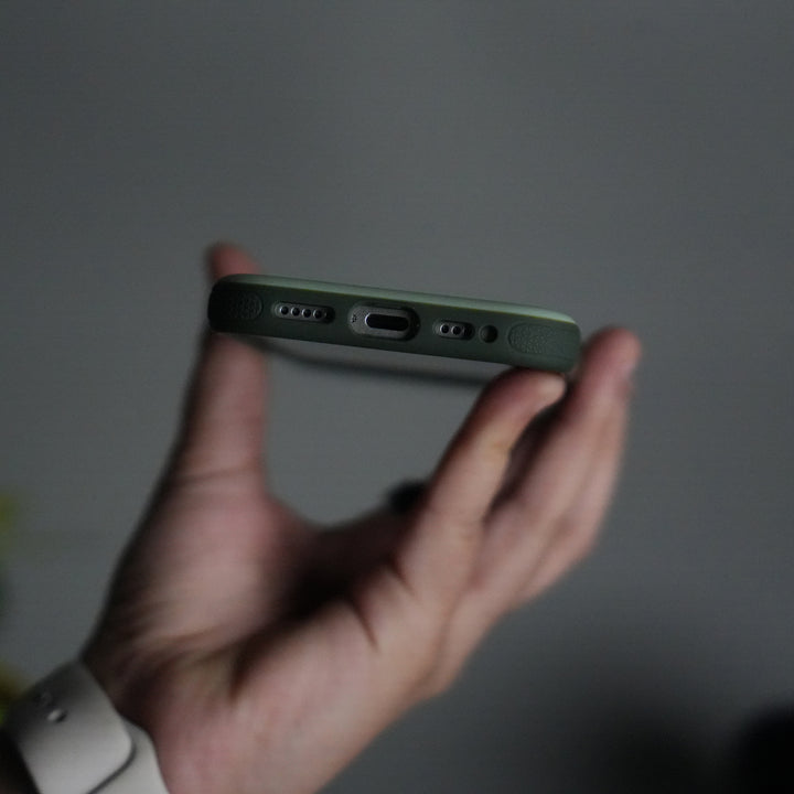 iPhone 17 Soft Touch MagSafe Case | Matte Finish with Color Camera Frame