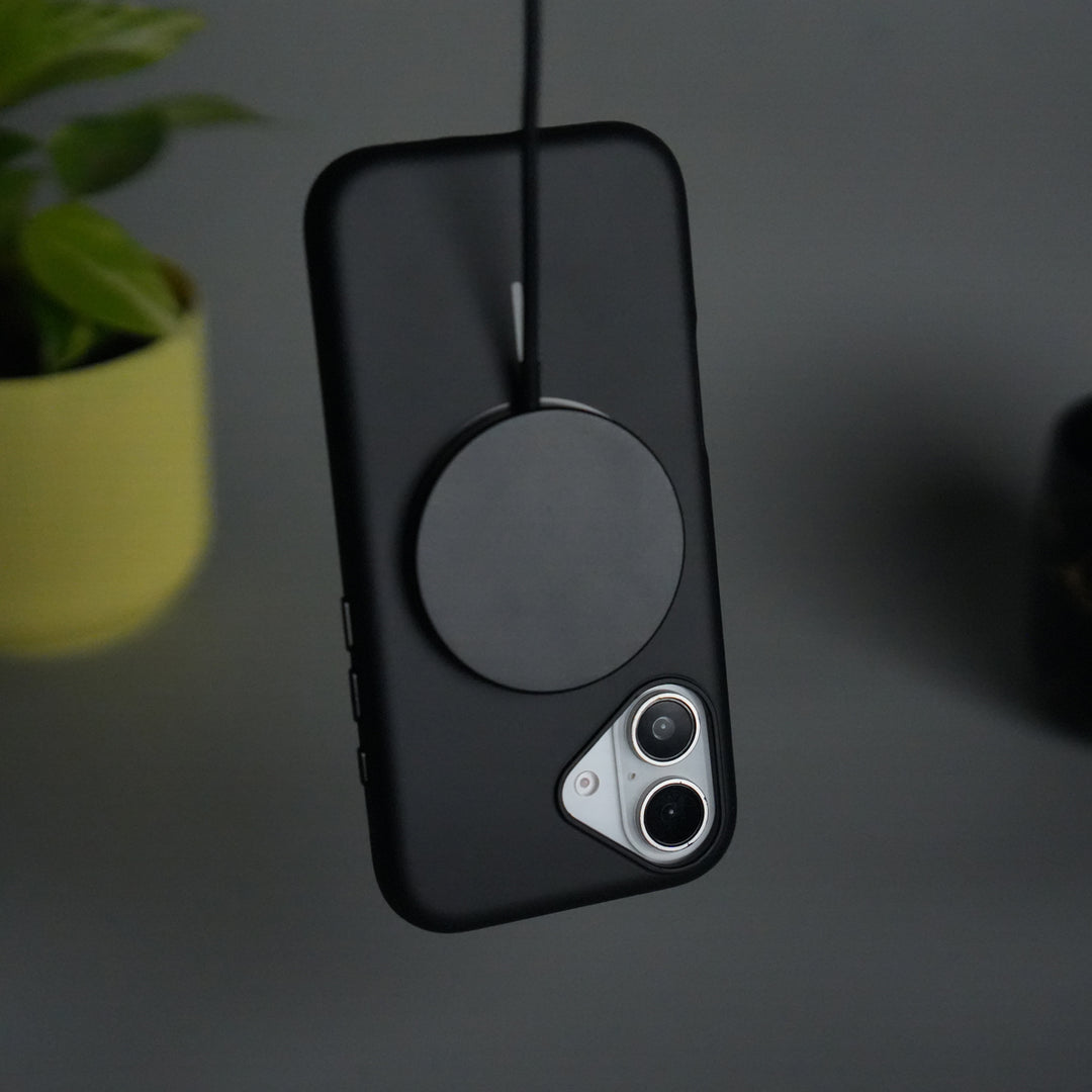 iPhone 17 Soft Touch MagSafe Case | Matte Finish with Color Camera Frame