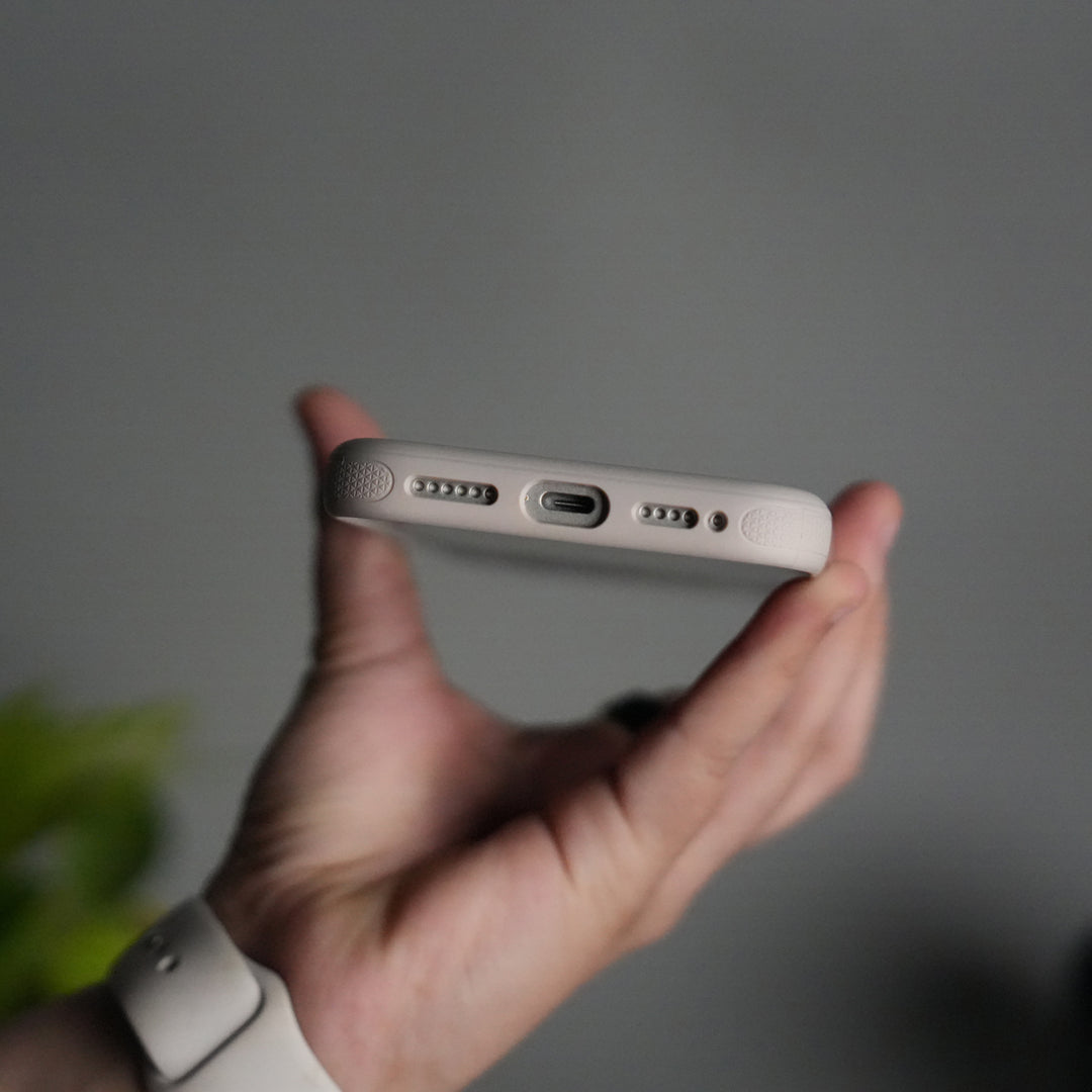 iPhone 17 Pro Soft Touch MagSafe Case | Matte Finish | Titanium Gray