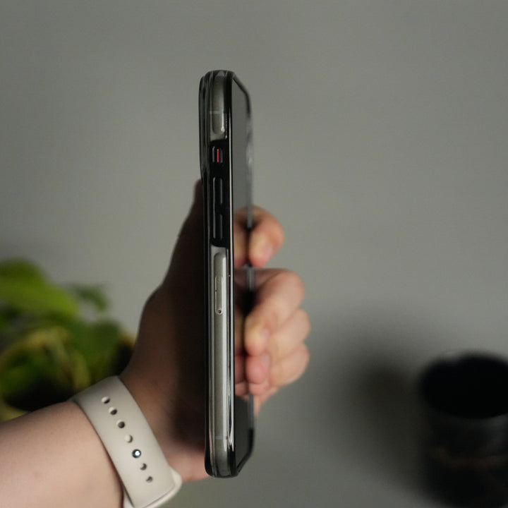 iPhone 17 Pro Transparent MagSafe Case with Metal Camera Frame | Crystal Clear Back Cover