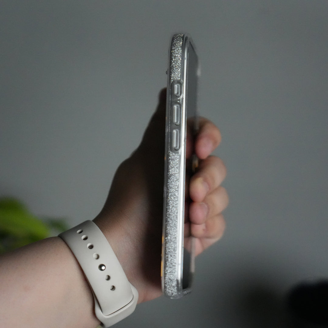 iPhone 17 Shimmer Bow Design Case | With Mobile Wrist Holder Charm