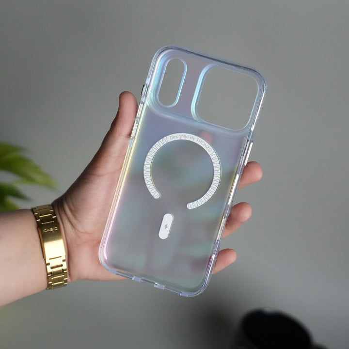 iPhone 17 Series Holography Sparkly Shiny Case Magsafe Cover