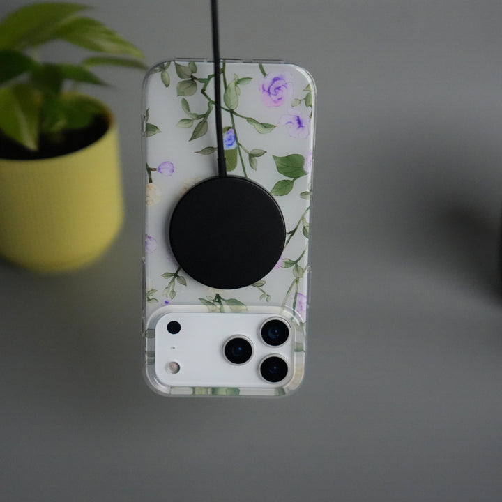 iPhone 17 Pro FloraCrystal Design MagSafe Case Cover