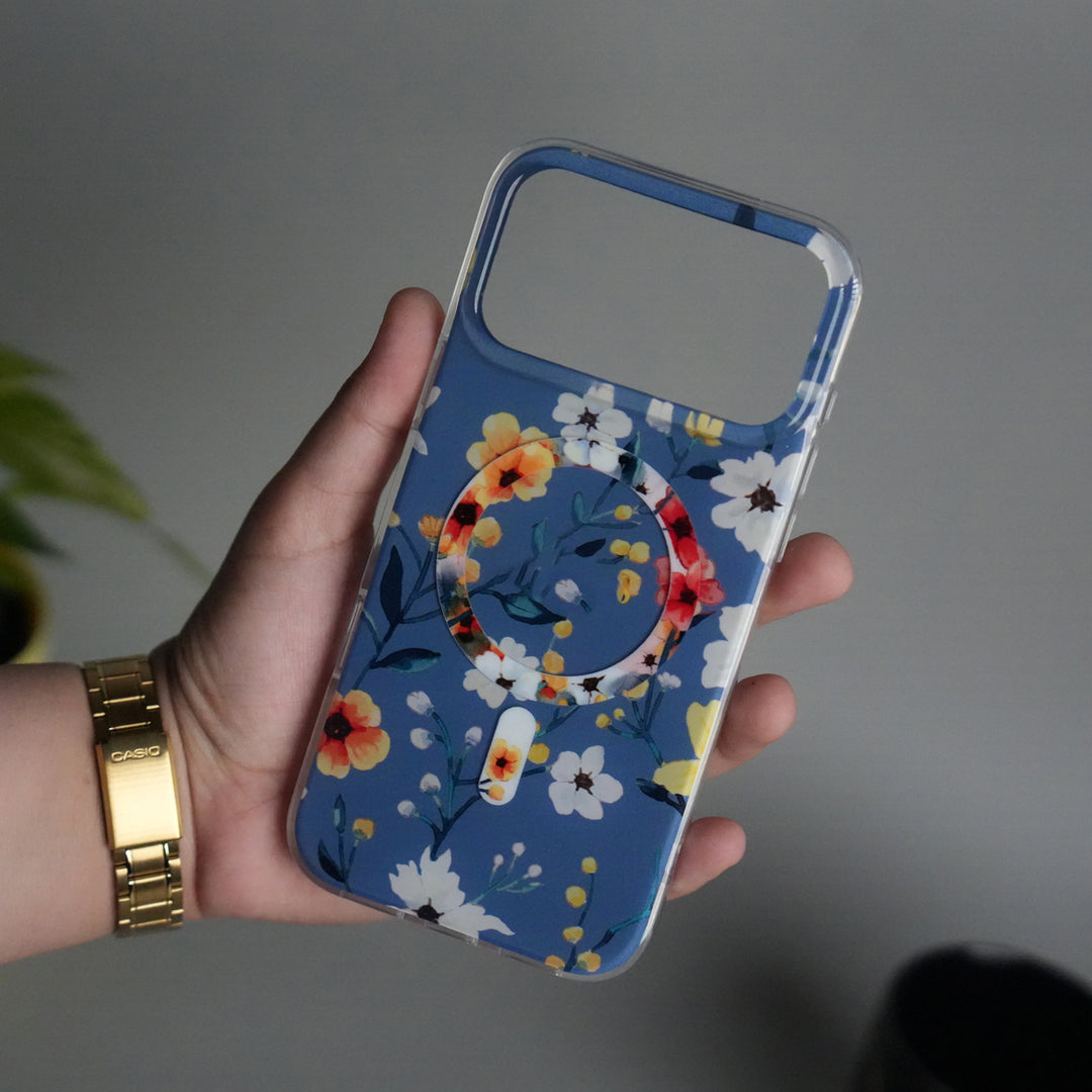 iPhone 17 Pro FloraCrystal Design MagSafe Case Cover