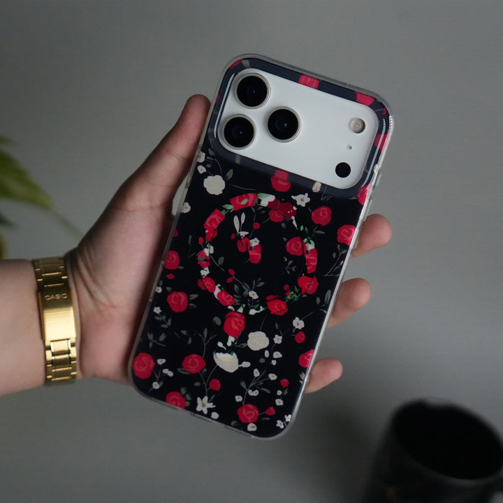 iPhone 17 Pro FloraCrystal Design MagSafe Case Cover