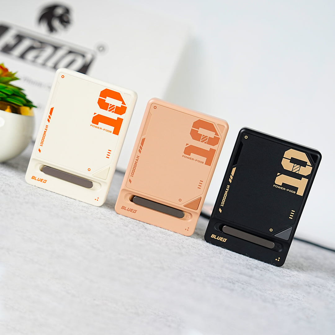 10,000mAh Wireless Magnetic Fast Charging Power Bank with Multi-Function Stand