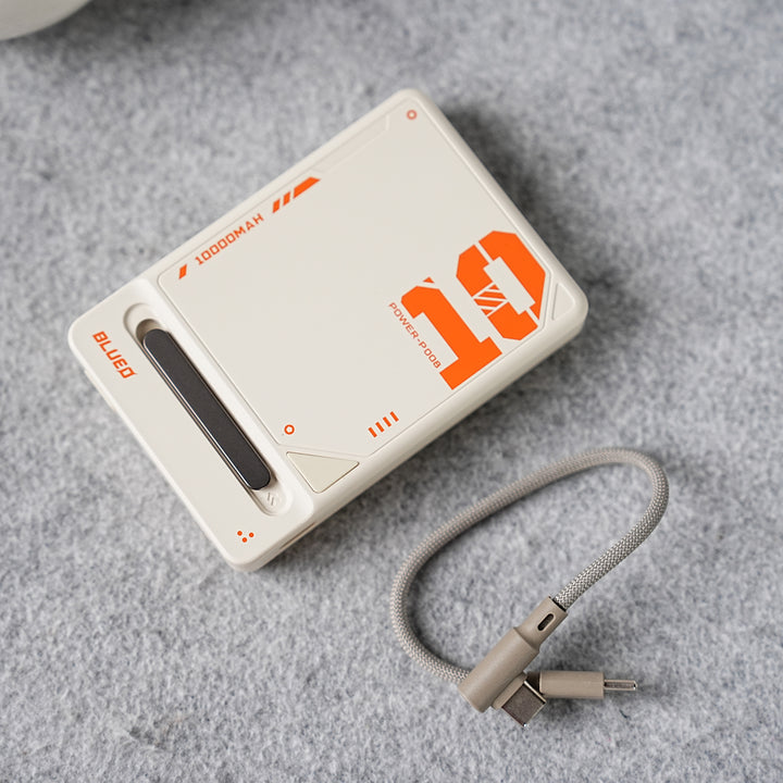 10,000mAh Wireless Magnetic Fast Charging Power Bank with Multi-Function Stand