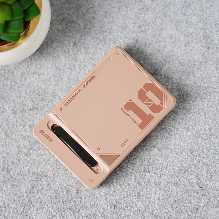10,000mAh Wireless Magnetic Fast Charging Power Bank with Multi-Function Stand
