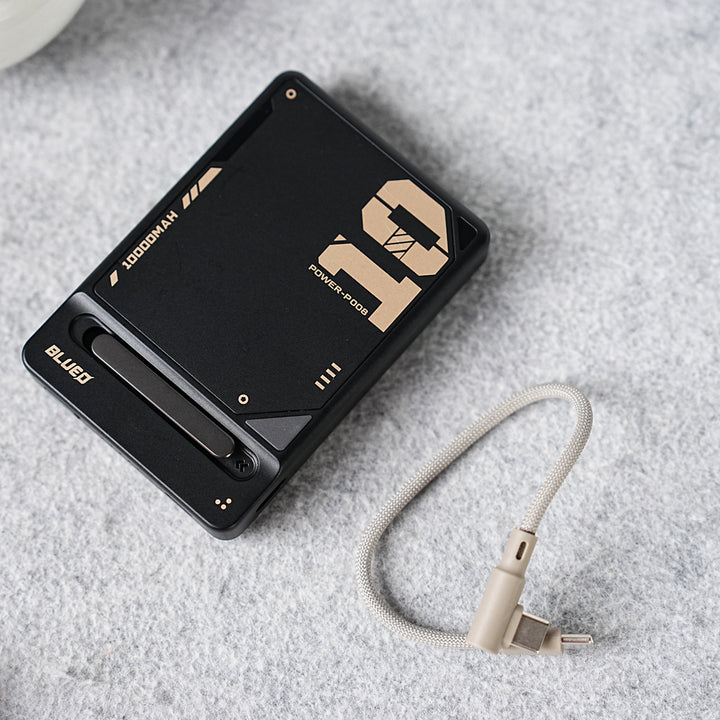 10,000mAh Wireless Magnetic Fast Charging Power Bank with Multi-Function Stand