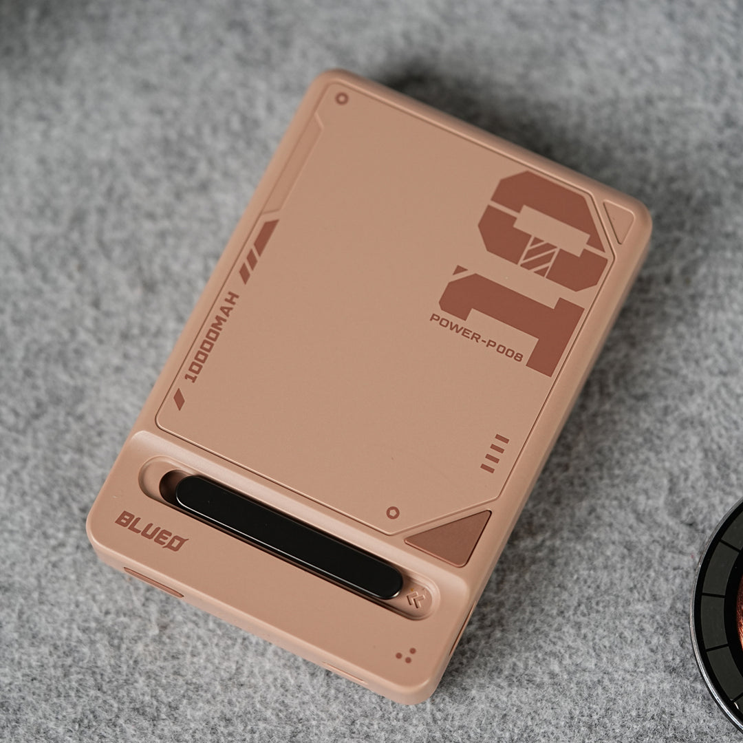 10,000mAh Wireless Magnetic Fast Charging Power Bank with Multi-Function Stand