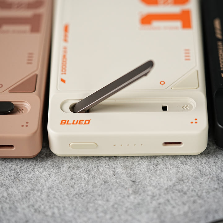 10,000mAh Wireless Magnetic Fast Charging Power Bank with Multi-Function Stand