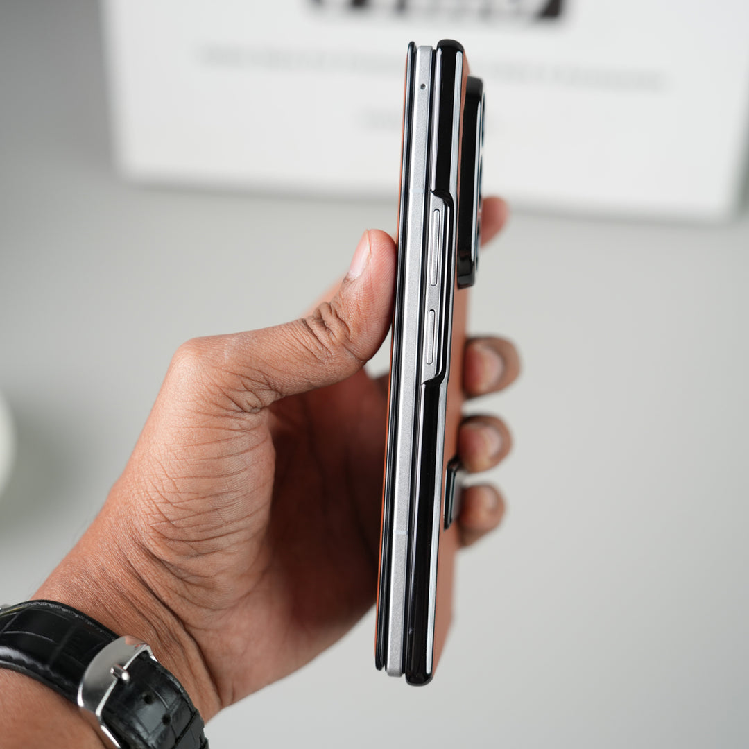 Samsung Galaxy Z Fold 7 Flip Cover with Kickstand | PU Leather Protective Case