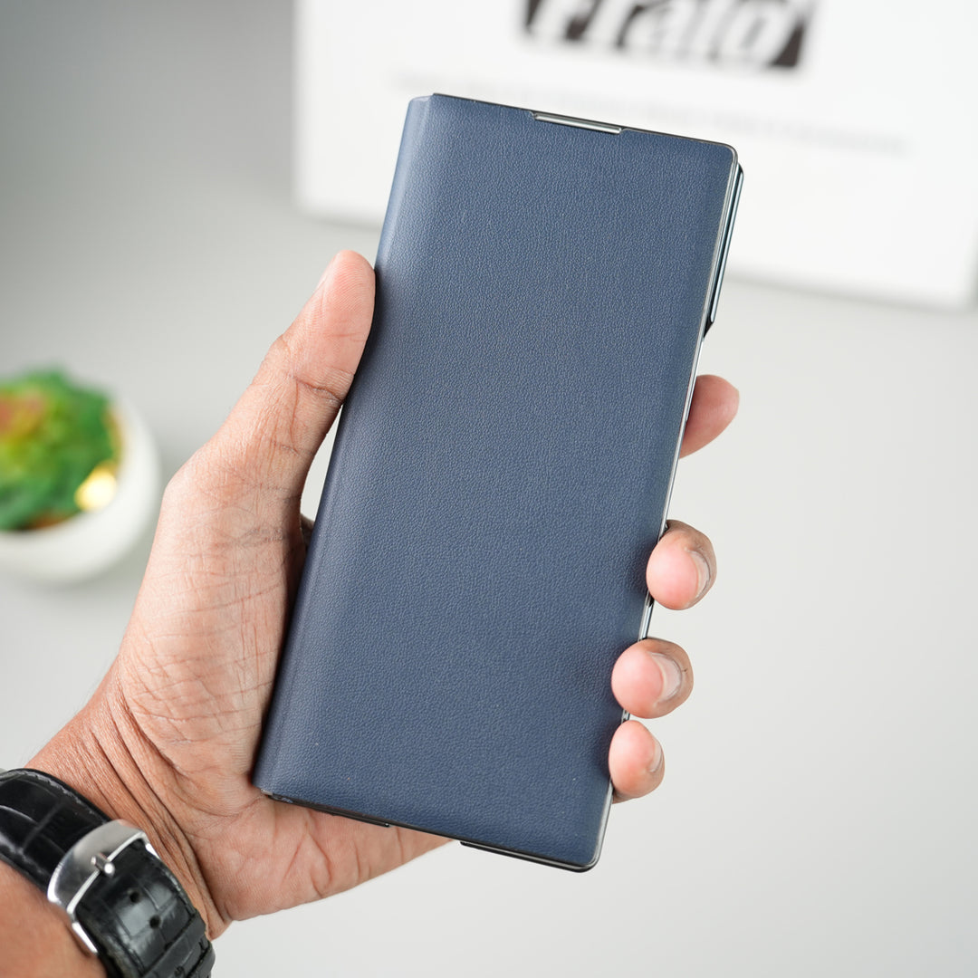 Samsung Galaxy Z Fold 7 Flip Cover with Kickstand | PU Leather Protective Case