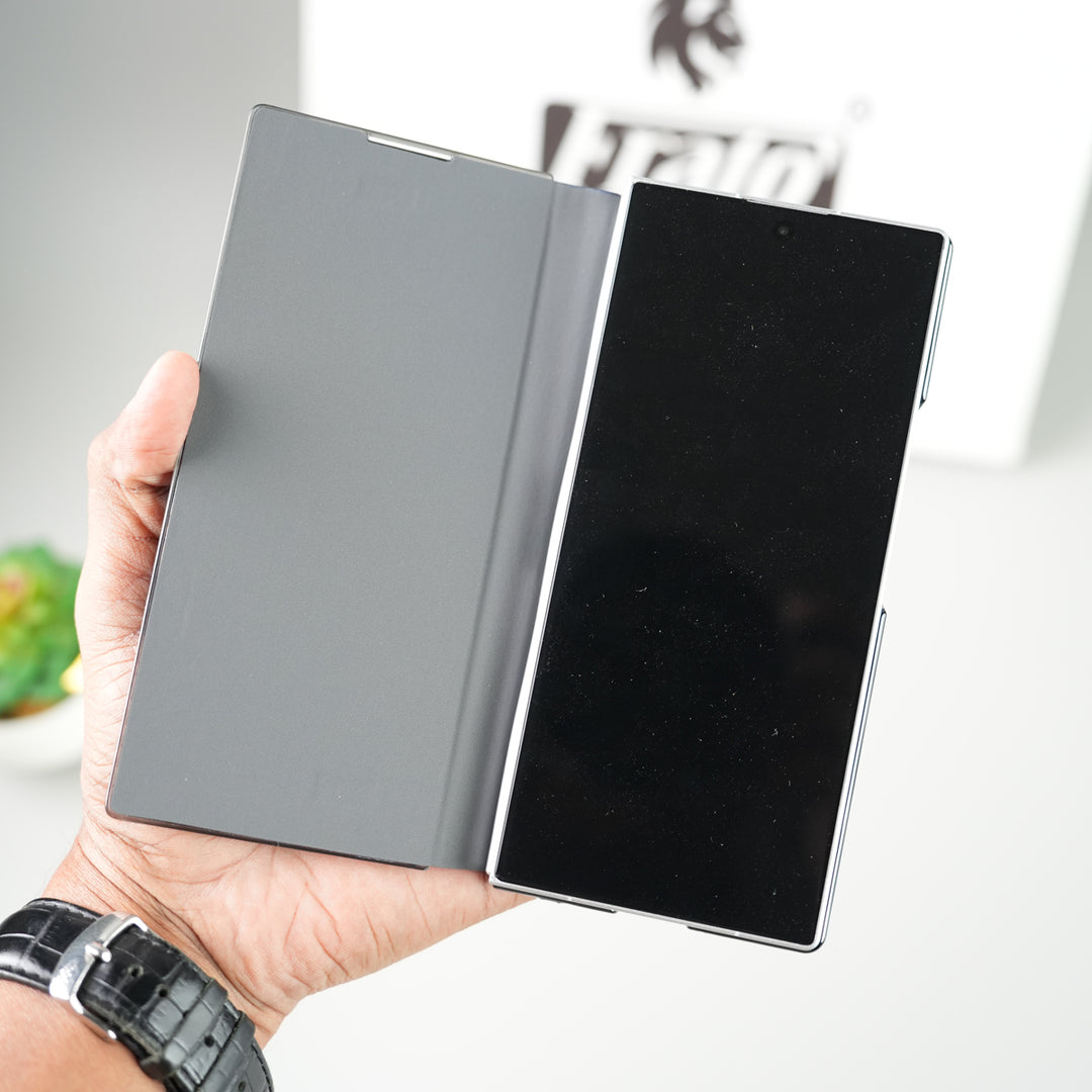 Samsung Galaxy Z Fold 7 Flip Cover with Kickstand | PU Leather Protective Case