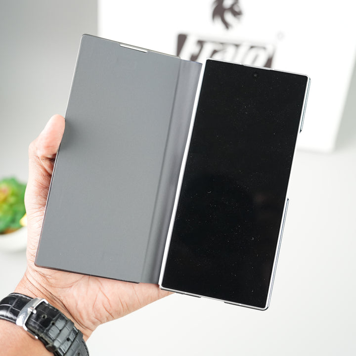 Samsung Galaxy Z Fold 7 Flip Cover with Kickstand | PU Leather Protective Case