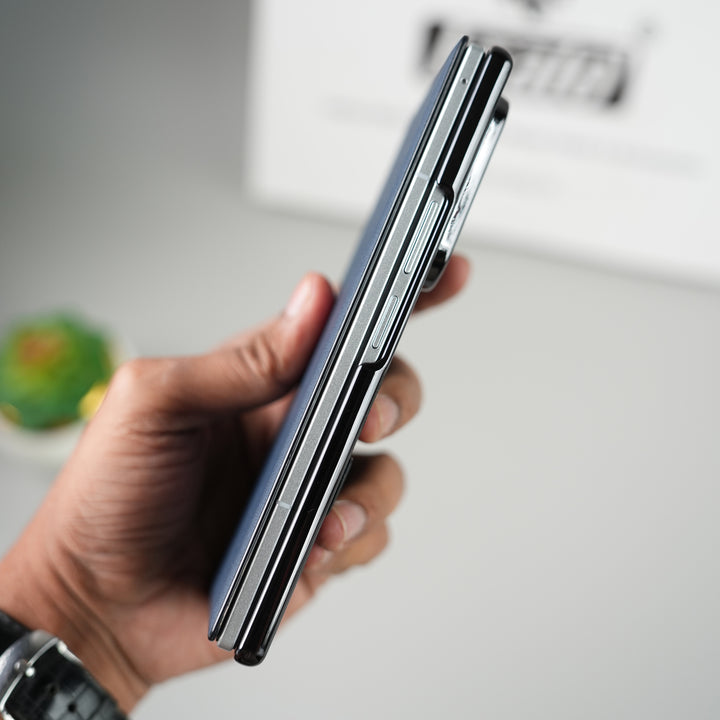 Samsung Galaxy Z Fold 7 Flip Cover with Kickstand | PU Leather Protective Case