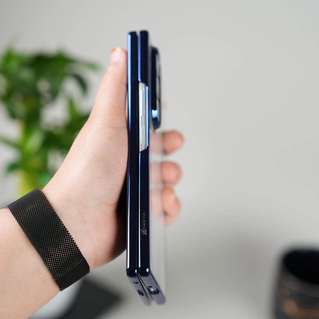 Galaxy Z Fold 7 Chrome Plated Transparent Case