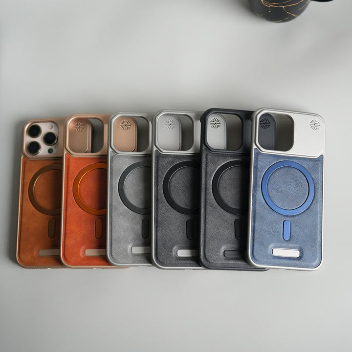 iPhone 16 Series Cover Frameless PU Leather Case