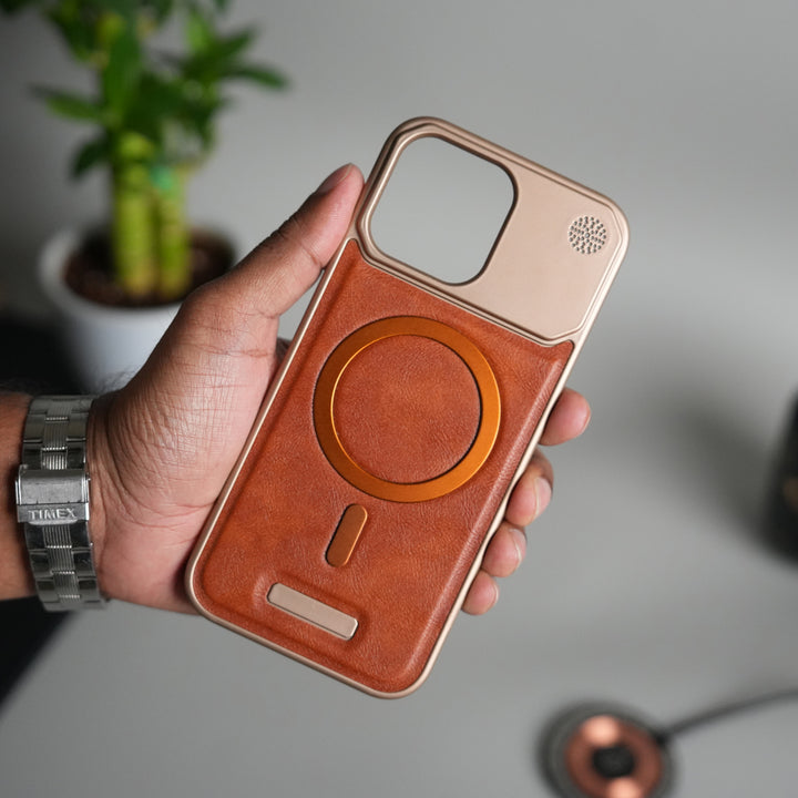iPhone 16 Series Cover Frameless PU Leather Case