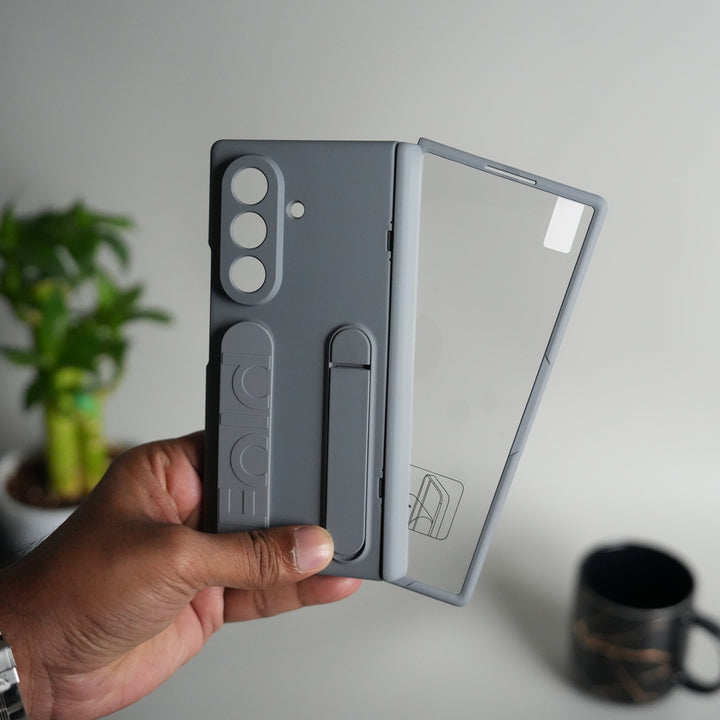 Galaxy Z Fold 6 Case with Front Glass and Kickstand