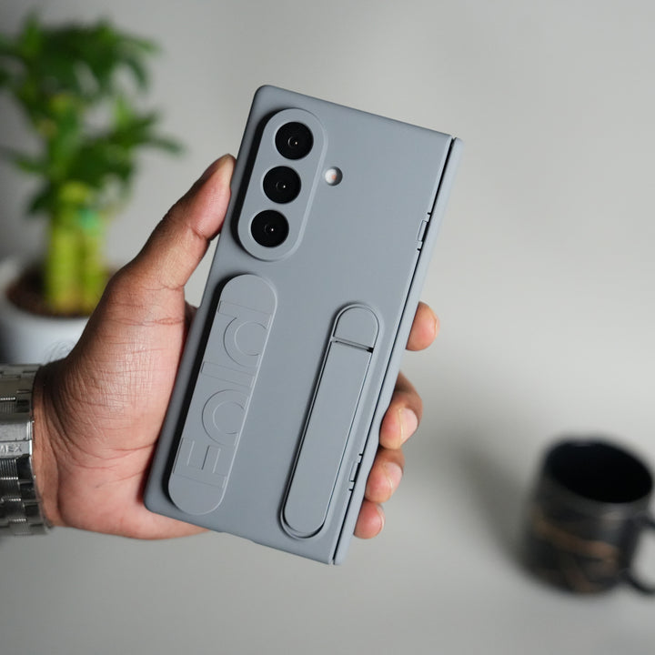 Galaxy Z Fold 6 Case with Front Glass and Kickstand