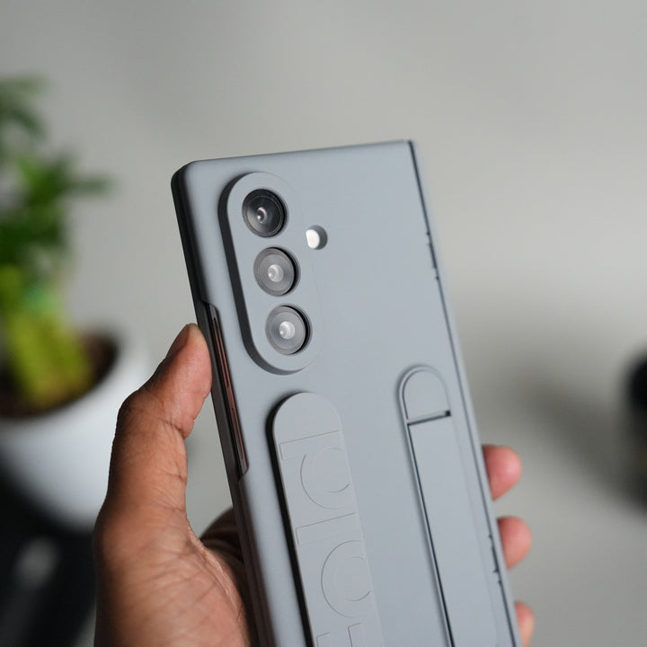 Galaxy Z Fold 6 Case with Front Glass and Kickstand