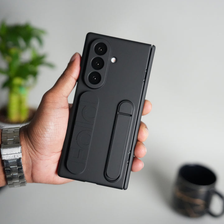 Galaxy Z Fold 6 Case with Front Glass and Kickstand