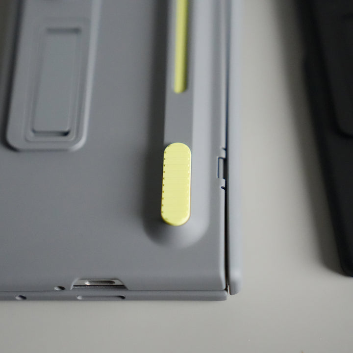 Galaxy Z Fold 7 Front Glass Protection Case With PushUP S Pen Holder