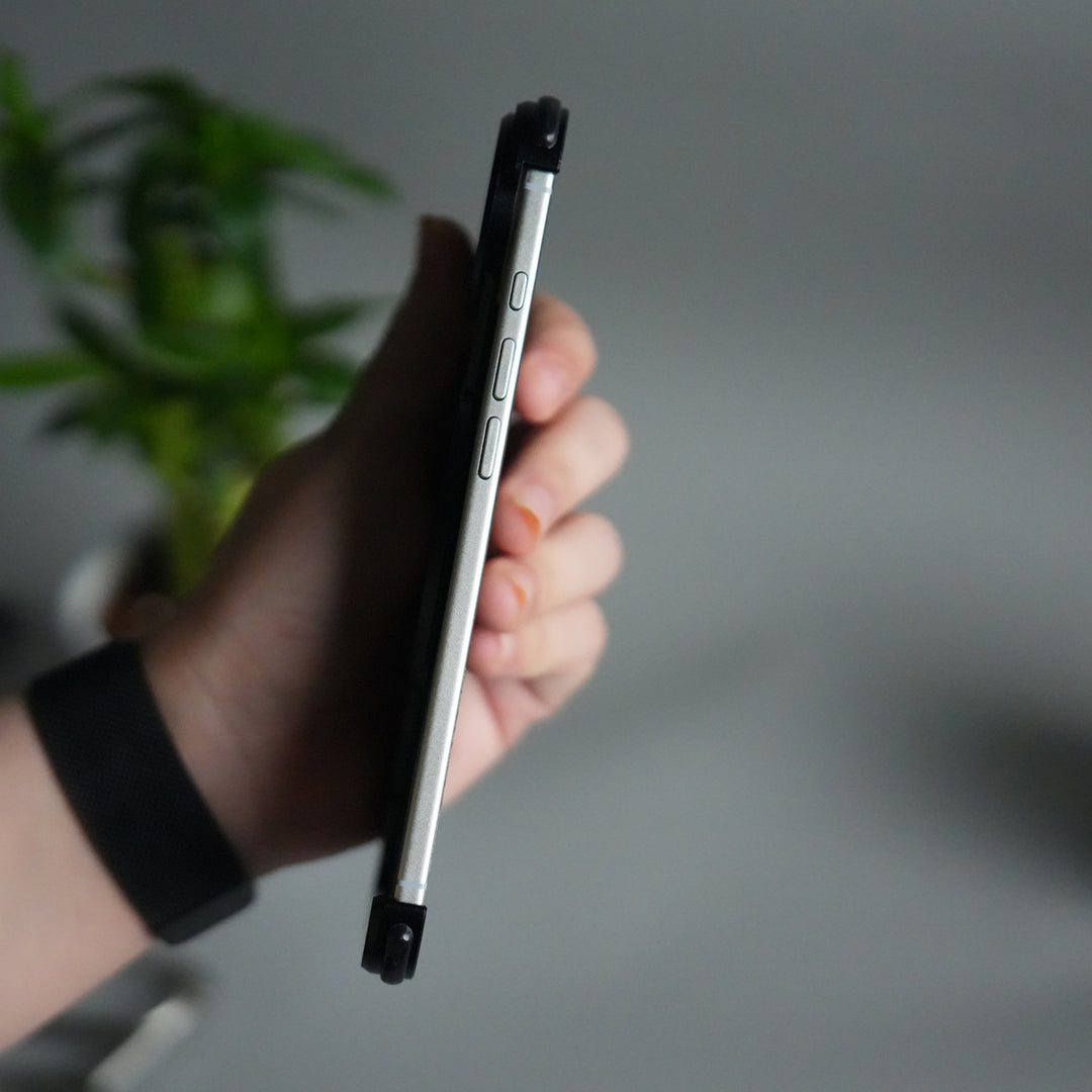 iPhone 17 Air Z Shape Aluminium Metal Rotating Kickstand Case