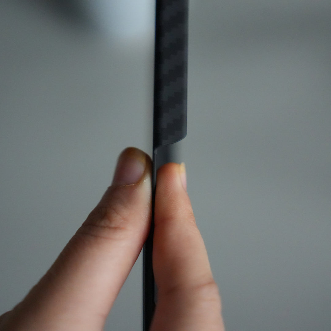 Galaxy S25 Ultra Carbon Fiber Slim Case | Ultra-Thin Magnetic Charging Ring Cover